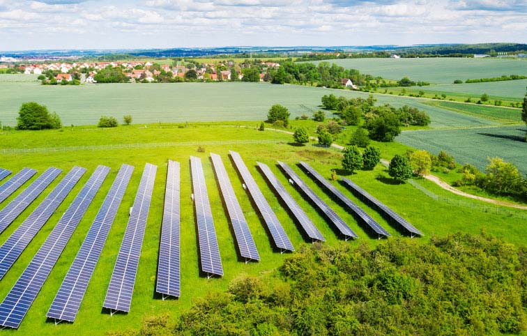 Photo parcs photovoltaïques